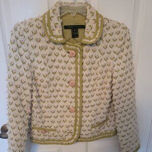 🌺 Marc Jacobs Cropped Tweed Jacket - Size 10 🌺